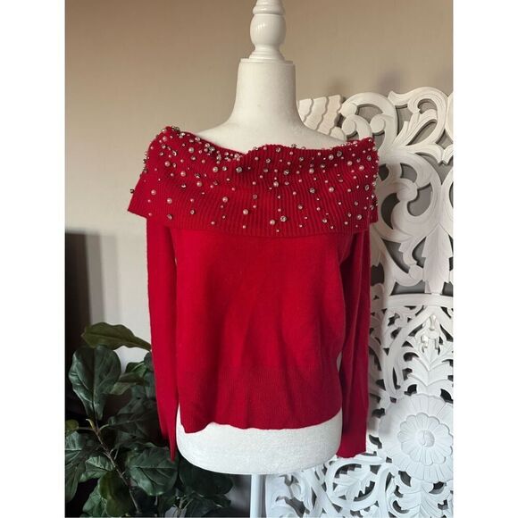 Cashmere Jeweled Sweater - Picture 5 of 10